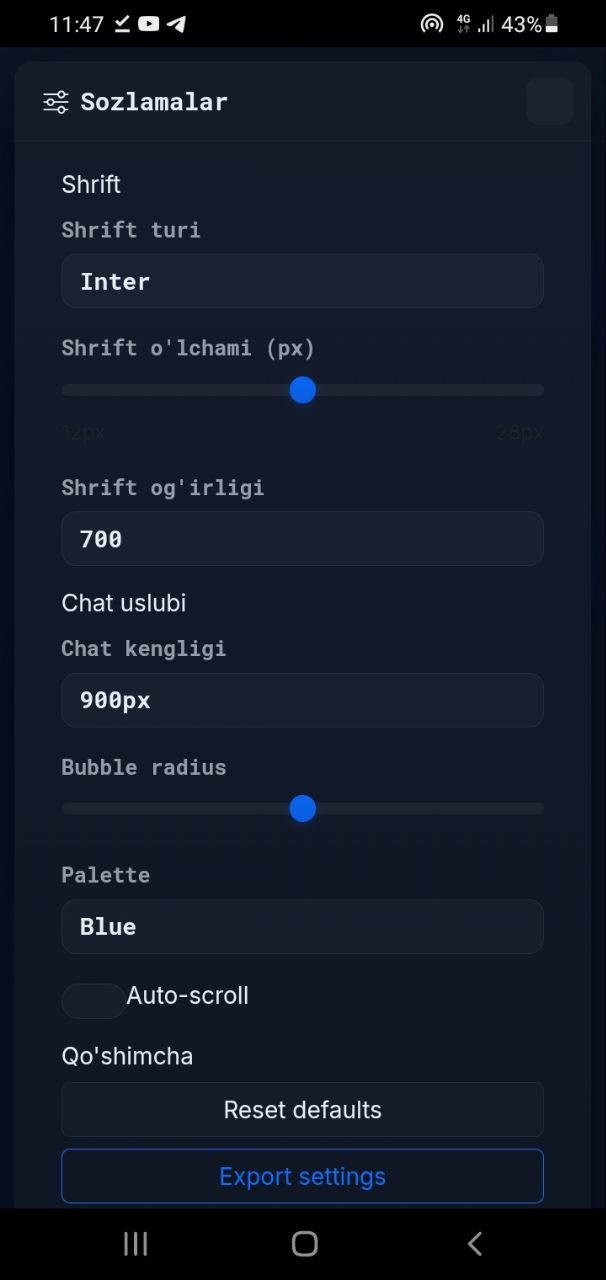 Mind AI - Translation feature